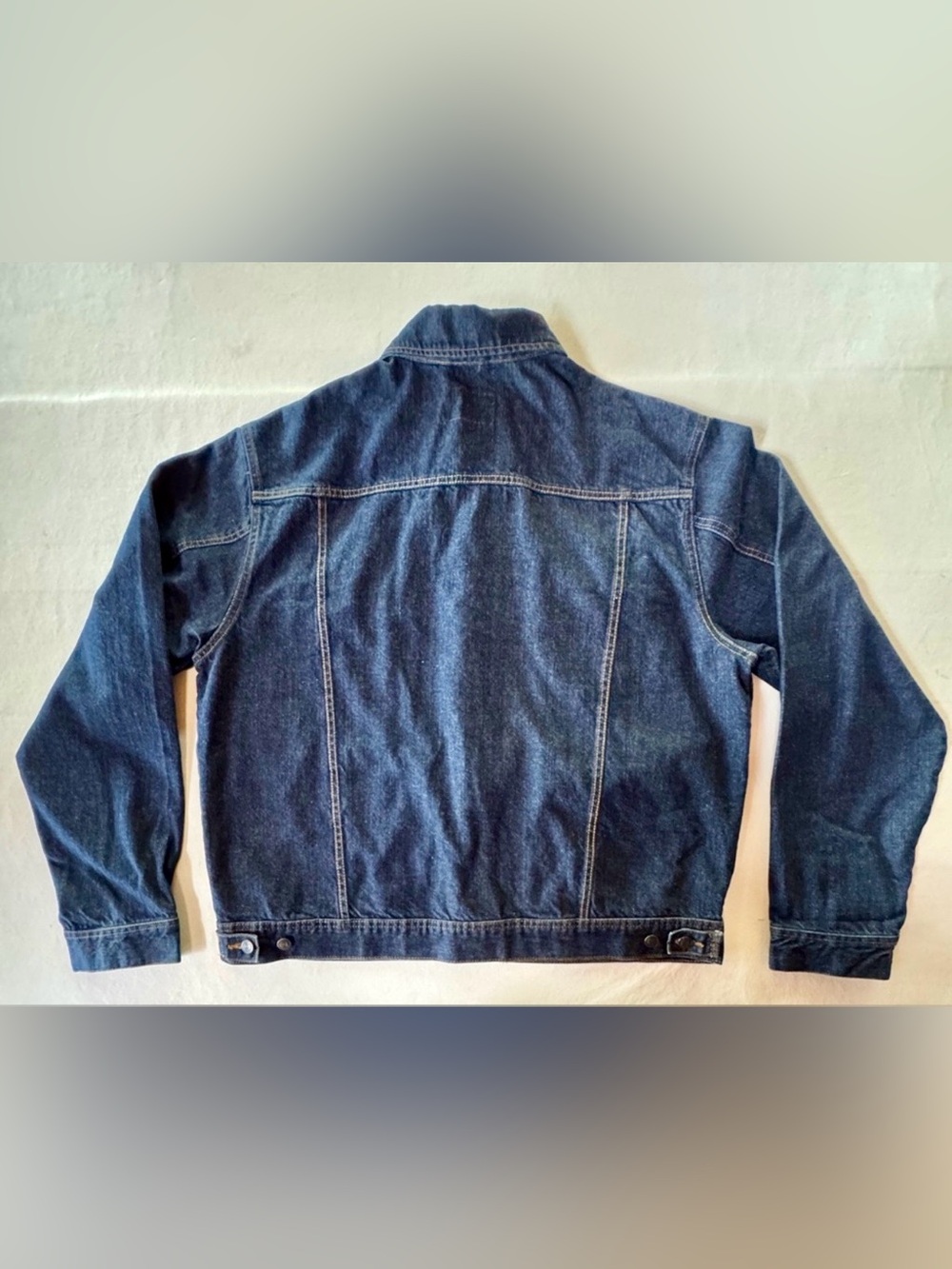 Chaps Denim Men’s Classic Trucker Jacket 100% Cotton (XXL) NWOT - Picture 8 of 17